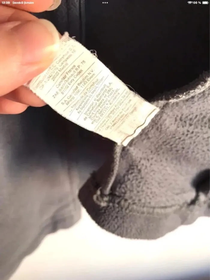 Veste polaire grise anthracite Tex sport taille S - photo numéro 11