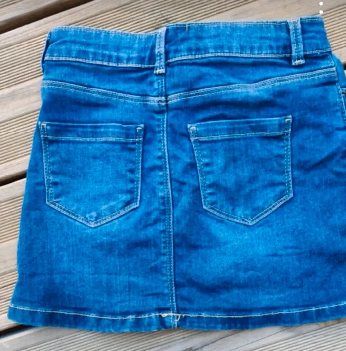 Jupe jean vert baudet 6 ans - photo numéro 2