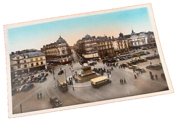 Carte postale ancienne  Orléans (Loiret)  Place du Martroi