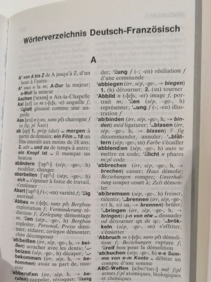 Mini dictionnaire Allemand 🇩🇪 - photo numéro 15