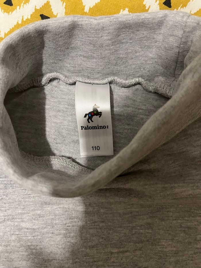 Sous pull basique gris 5ans, 110cm c&a palomino - photo numéro 2