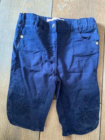 Short bleu marine 18 mois gémo