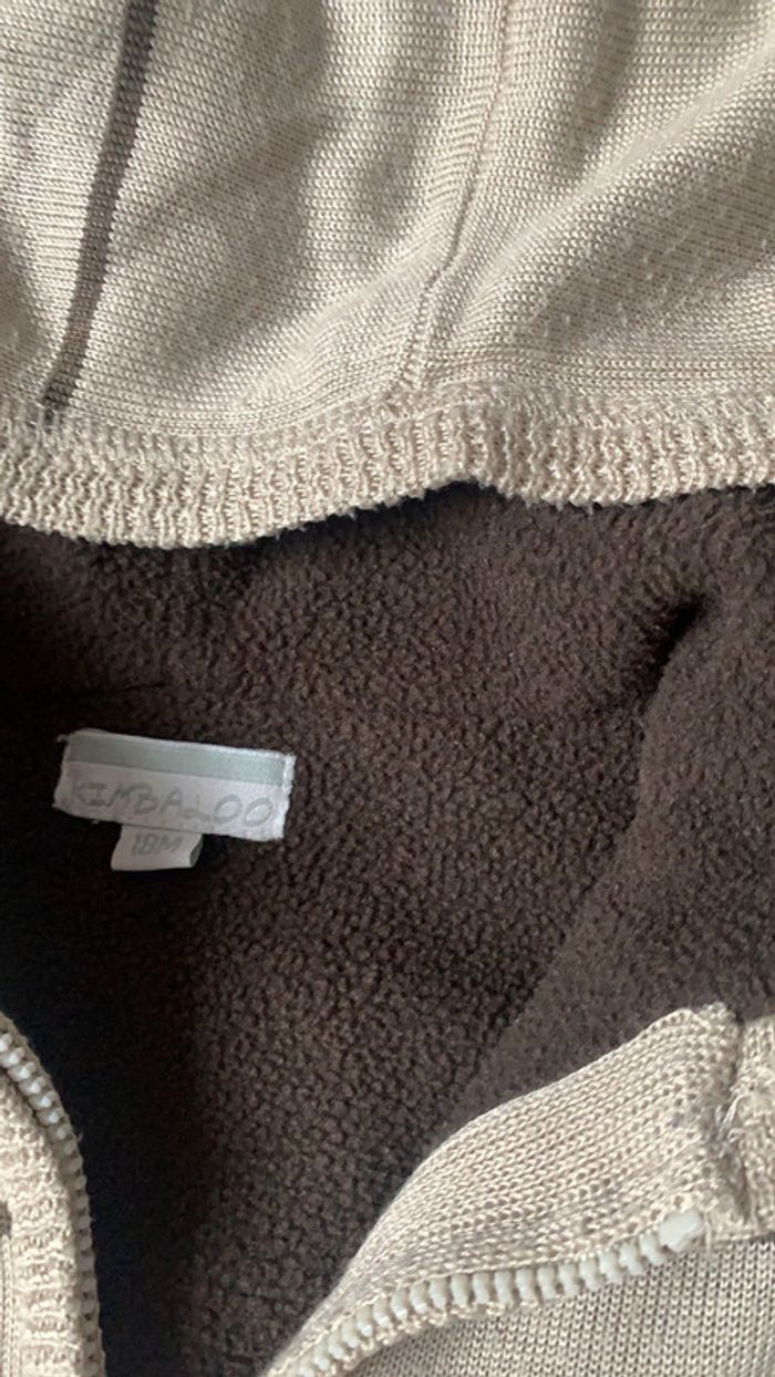 Gilet chaud en mailles garçon - photo numéro 2