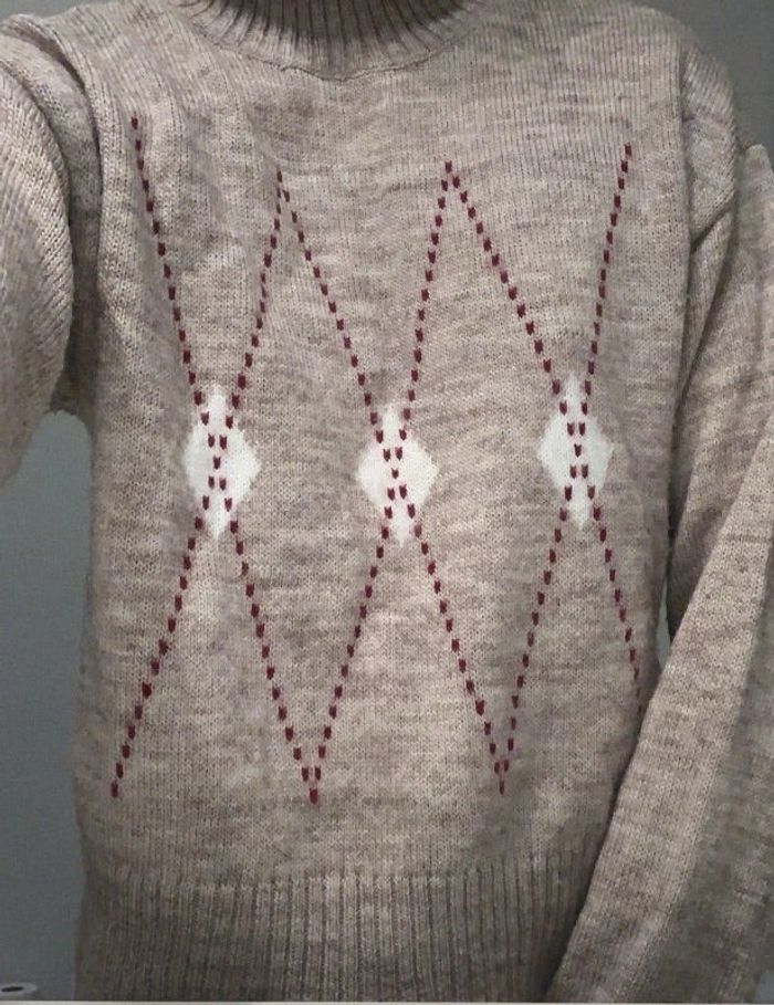 Pull à col roulé