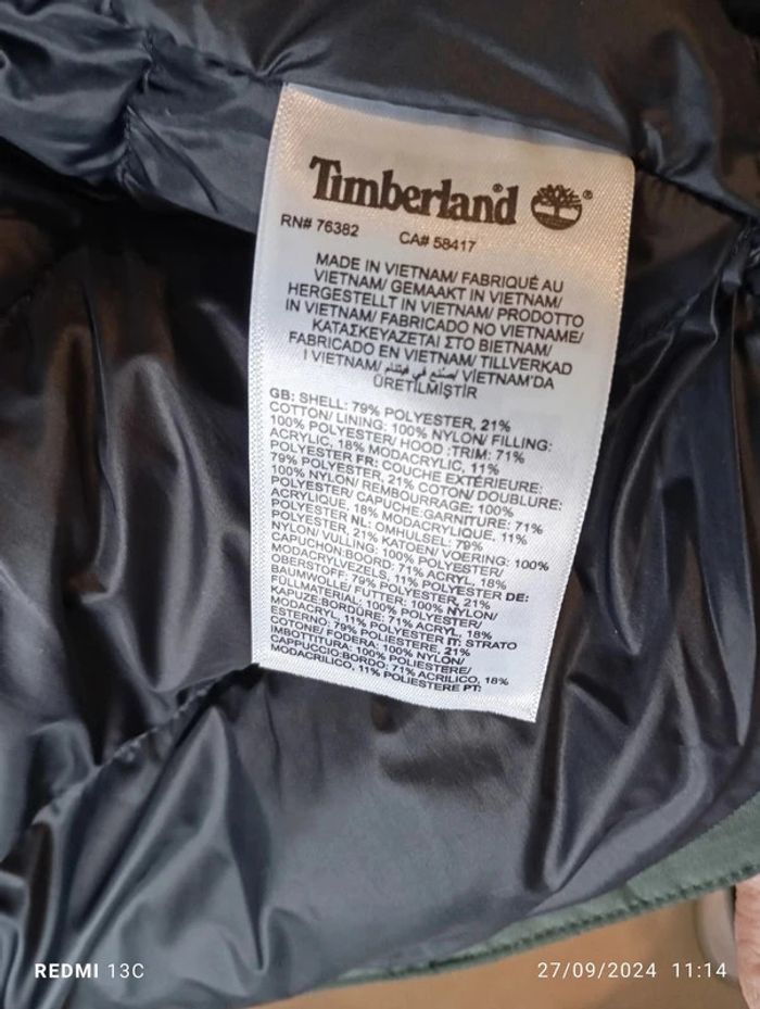Parka Timberland M - photo numéro 6
