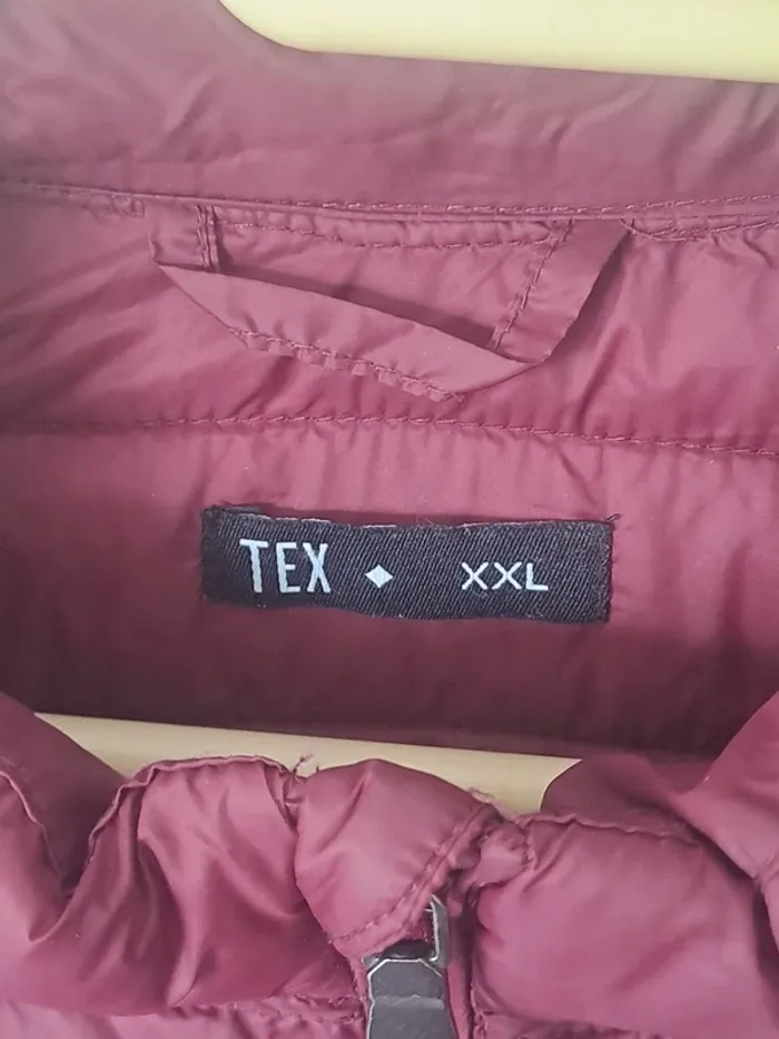 Veste matelassé mi-saison Bordeaux Taille XXL (44) - photo numéro 6