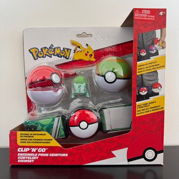 Bulbizarre Ceinture Pokéball Clip N Go Figurine Pokémon
