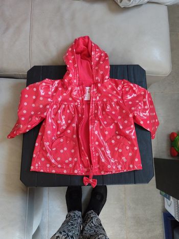 Imperméable coccinelle