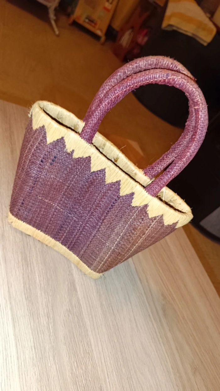Sac à main en osier - photo numéro 2