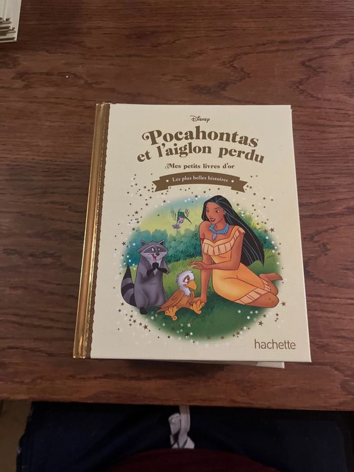 Livre d’or Pocahontas et l’aiglon perdu