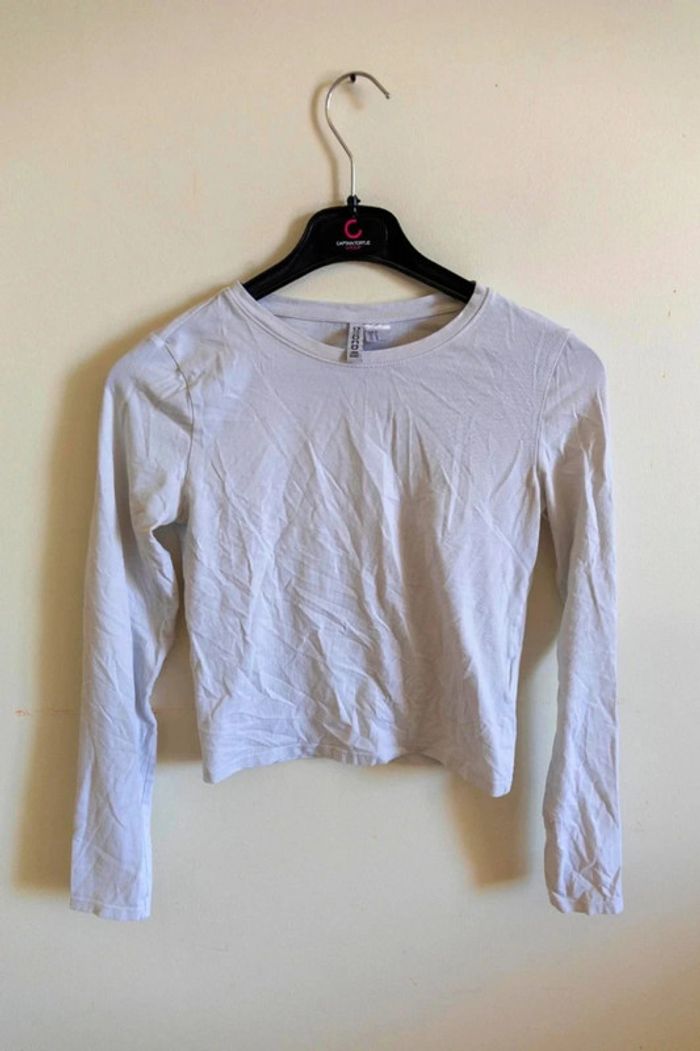 C48 t-shirt blanc H&M M