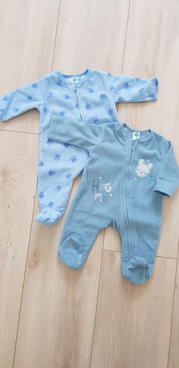 Lot de 2 pyjamas 1 mois