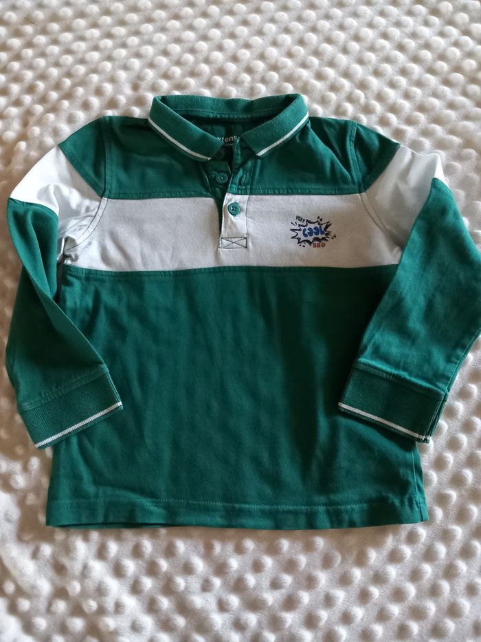 Polo manches longues in extenso 4 ans