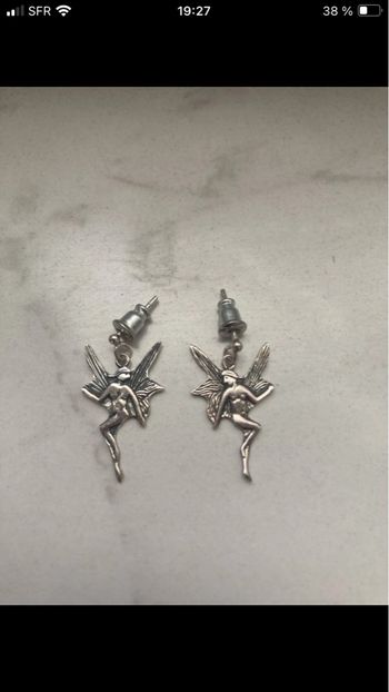 Boucles d’oreilles en argent Elfe