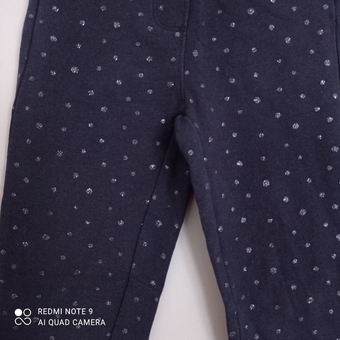 Legging marine à pois 6ans - photo numéro 3