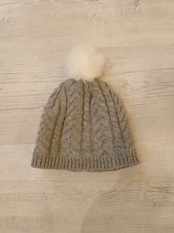 Bonnet doublé polaire 3/6 mois