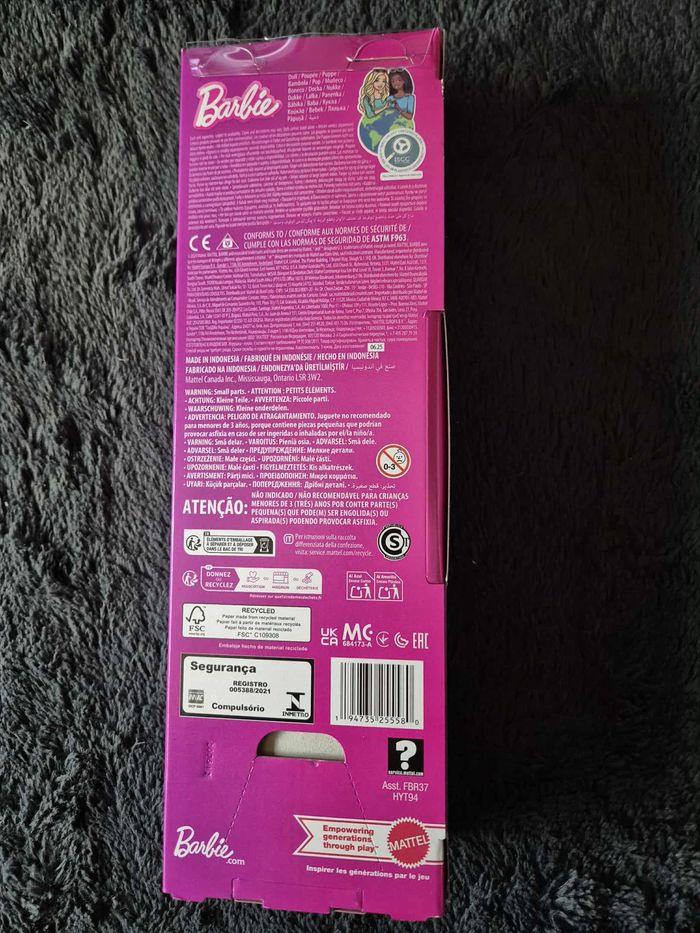 Barbie - Fashionistas Poupée La Vie en Rose - photo numéro 3