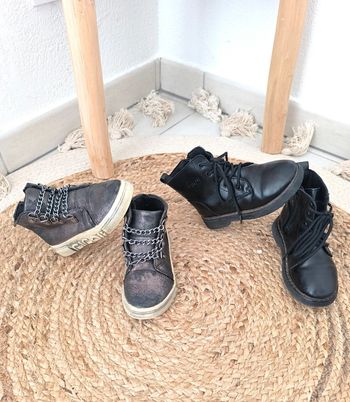 Lot bottines mixtes T.25