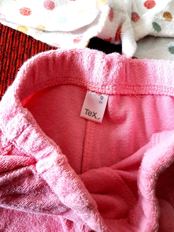 2 shorts courts bébé fille 9-12 mois Tex - photo numéro 2
