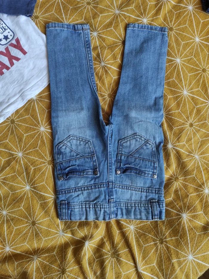 Ensemble tee shirt Manche longue et un manche courte +jeans+chaussures - photo numéro 8