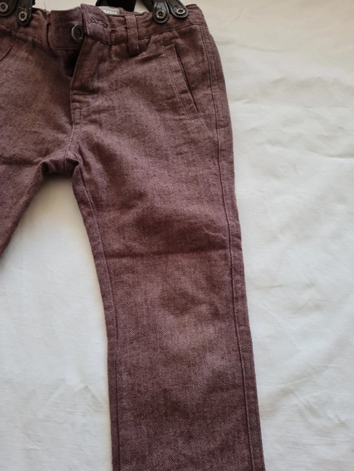 Pantalon avec bretelles 4 ans Verbaudet - photo numéro 7