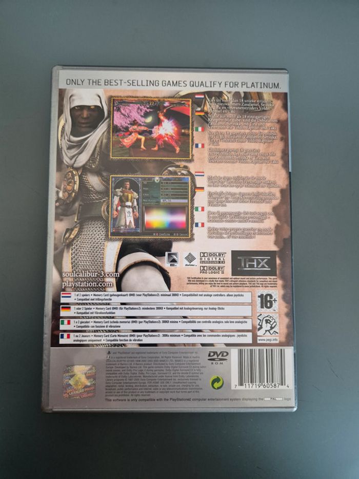 Soulcalibur 3 Playstation 2 PAL - photo numéro 2
