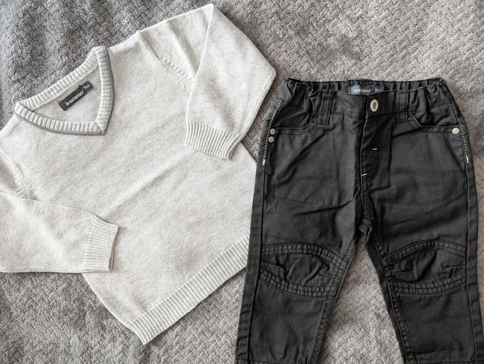TBE, pull et pantalon In Extenso, 9/12 mois