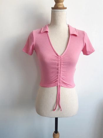 Haut court rose Kiabi XXS