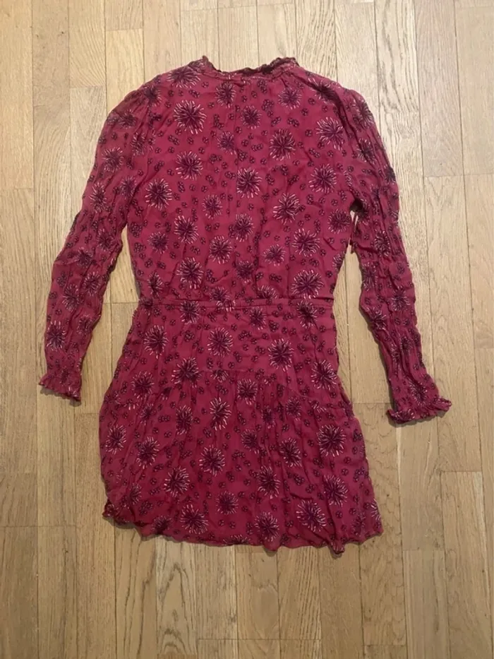 Robe courte bordeaux Ba&sh taille 1 - photo numéro 8