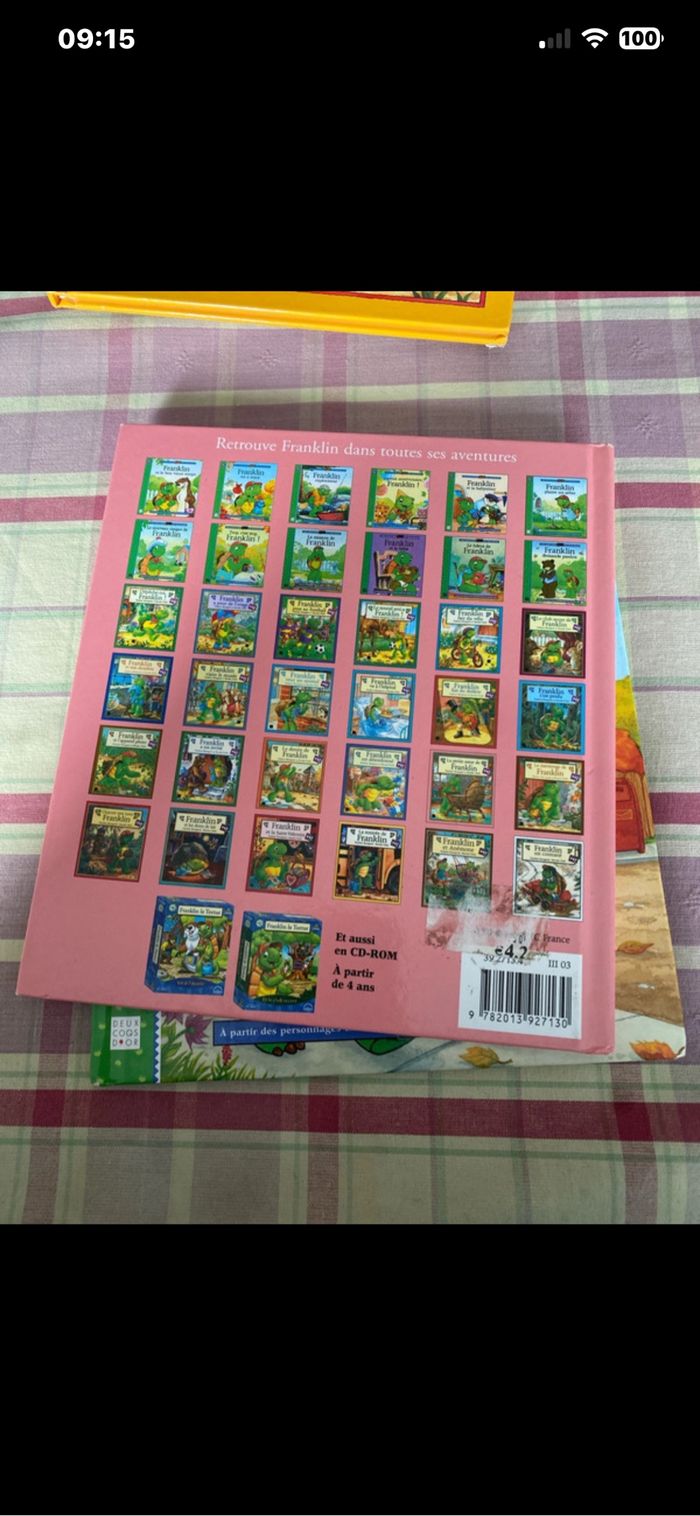 Lot de livre enfant Franklin - photo numéro 6