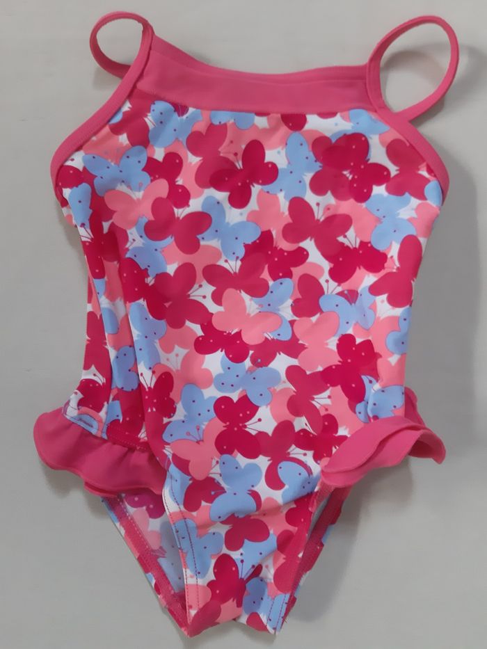 Maillot de bain fille - papillons - Décathlon - 2 ans - photo numéro 2