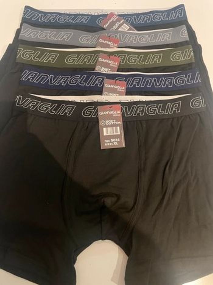 5 Boxers Gianvaglia Deluxe Coton Stretch XL
