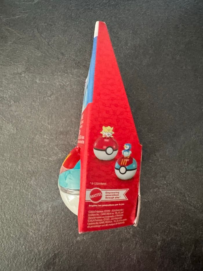 🧸 Pokémon Mega - 2 pokeballavec personnage à construire - Togepi et Tiplouf- neuf - photo numéro 3
