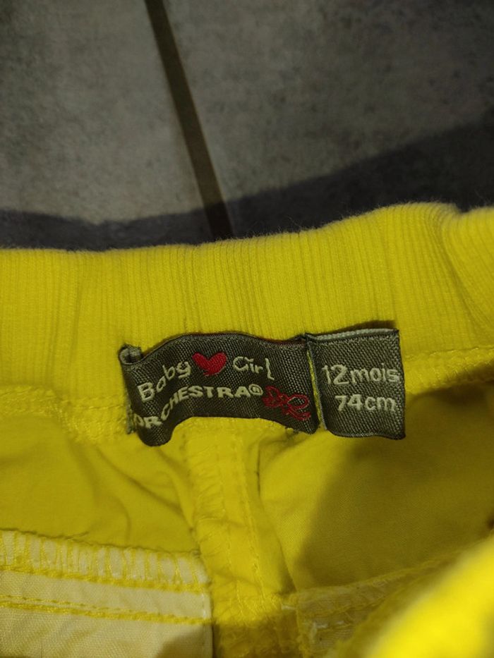 Pantacourt taille élastique 12 mois - photo numéro 2