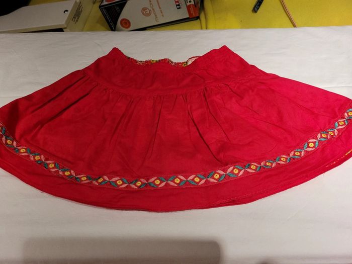 Jupe dpam réversible 4ans