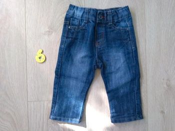 Pantalon jean garçon Obaïbi 6 mois