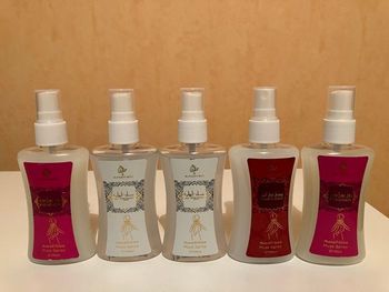 Lot de 5 musc en spray