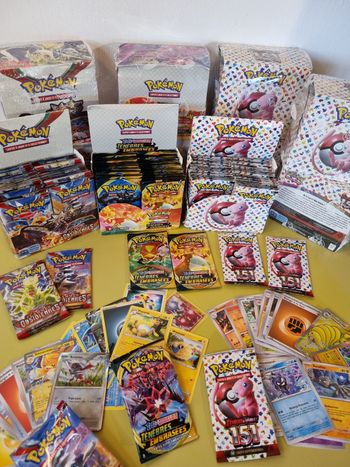 Boosters cartes Pokémon PROXY – Idéal collection / fun / enfants – Prix dégressif