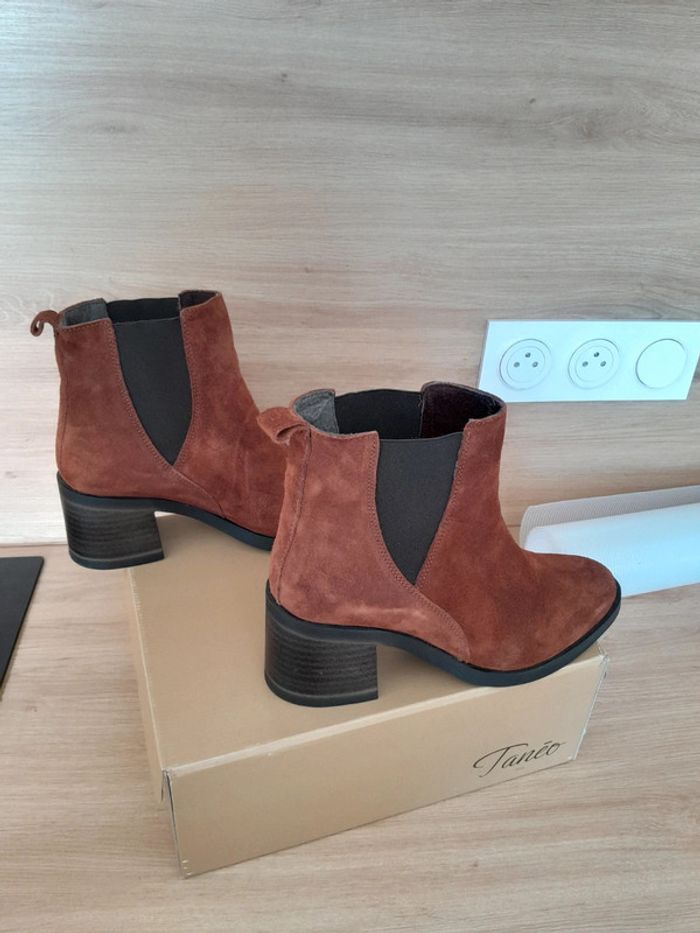 Bottines femme cuir 40 - photo numéro 7