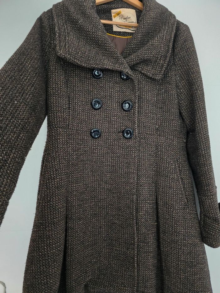 Manteau long a carreaux - photo numéro 4