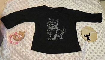 T-shirt manches longues bébé fille