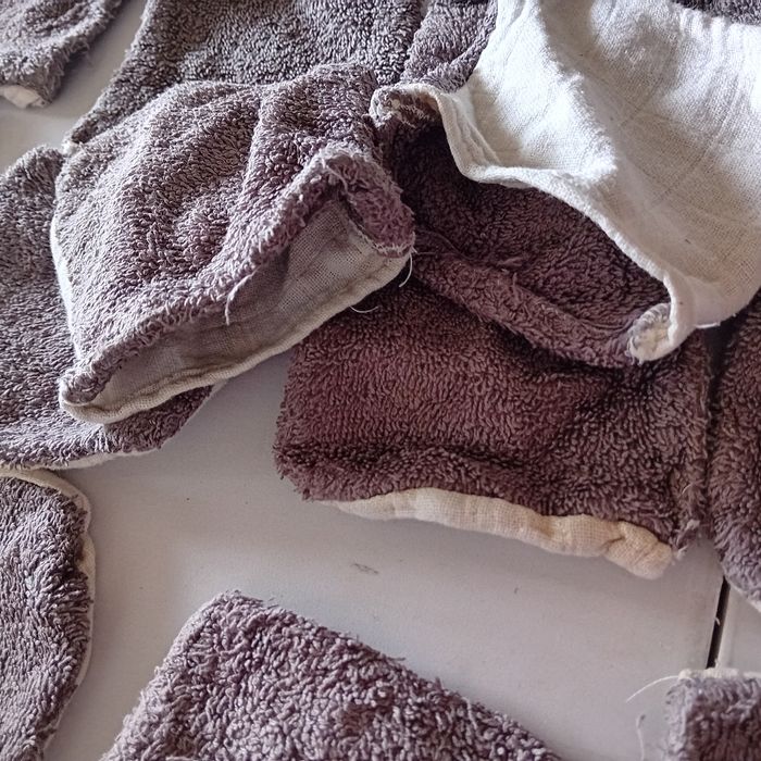 lot de 34 petits gants de toilette - photo numéro 3