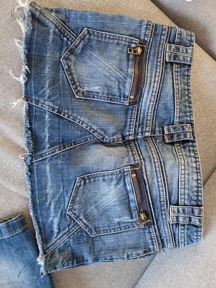 Lot de 2 jupes en jeans - photo numéro 5