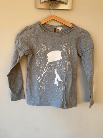 Teeshirt gris fille 11ans tex