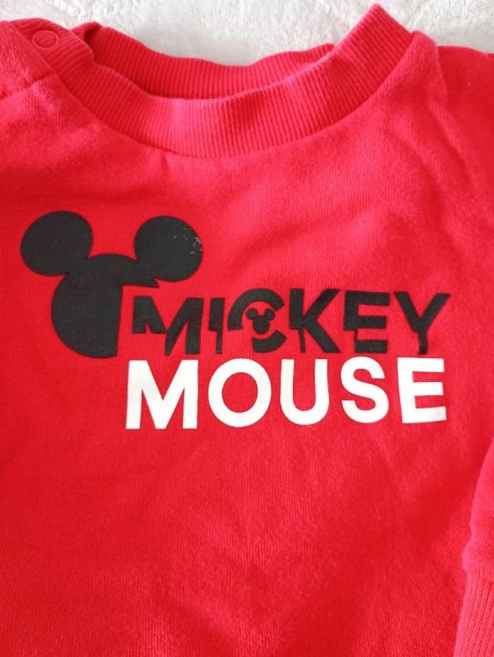 Ensemble Mickey adidas rouge et noir - photo numéro 2