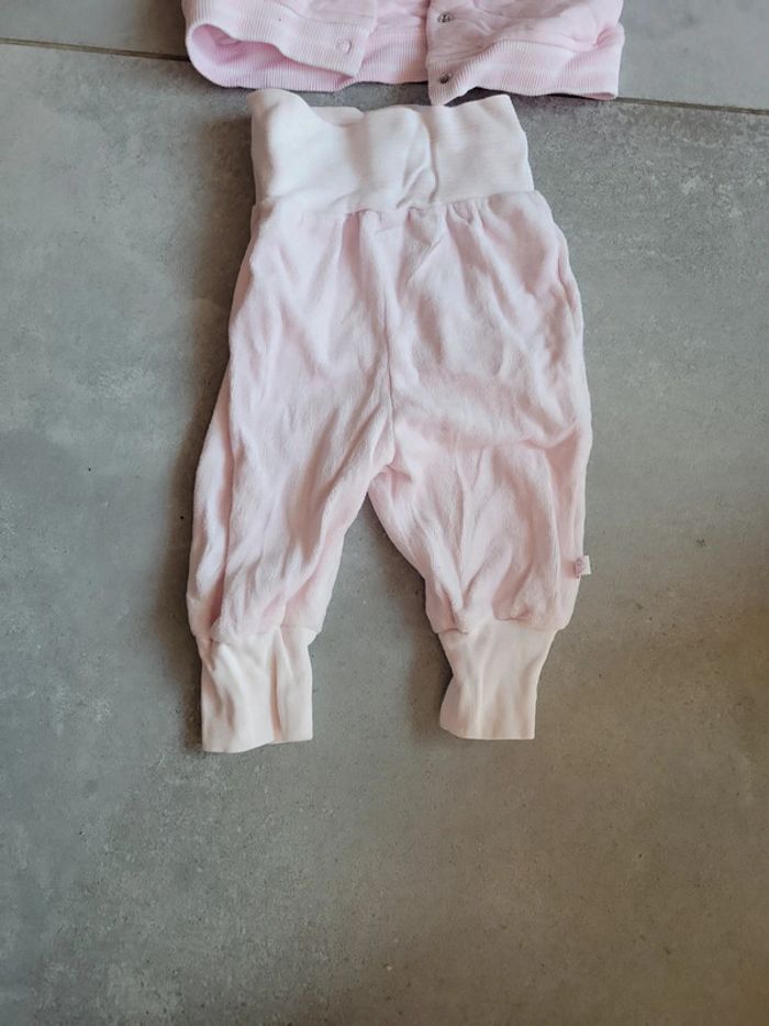 Lot tenue sportive bébé fille rose 9 mois - photo numéro 2