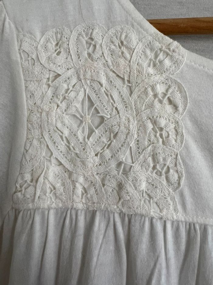 Robe blanche Captain Tortue 16 ans - photo numéro 4