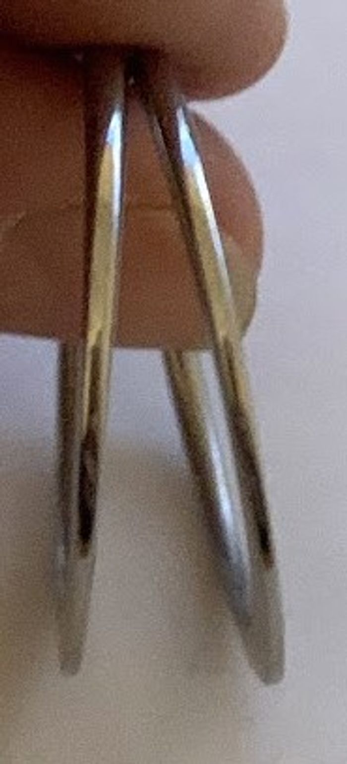 Lot 3 paires de Boucles d'Oreilles Créoles - photo numéro 3