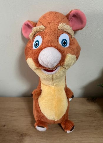 Doudou peluche hamster hyrax l age de glace