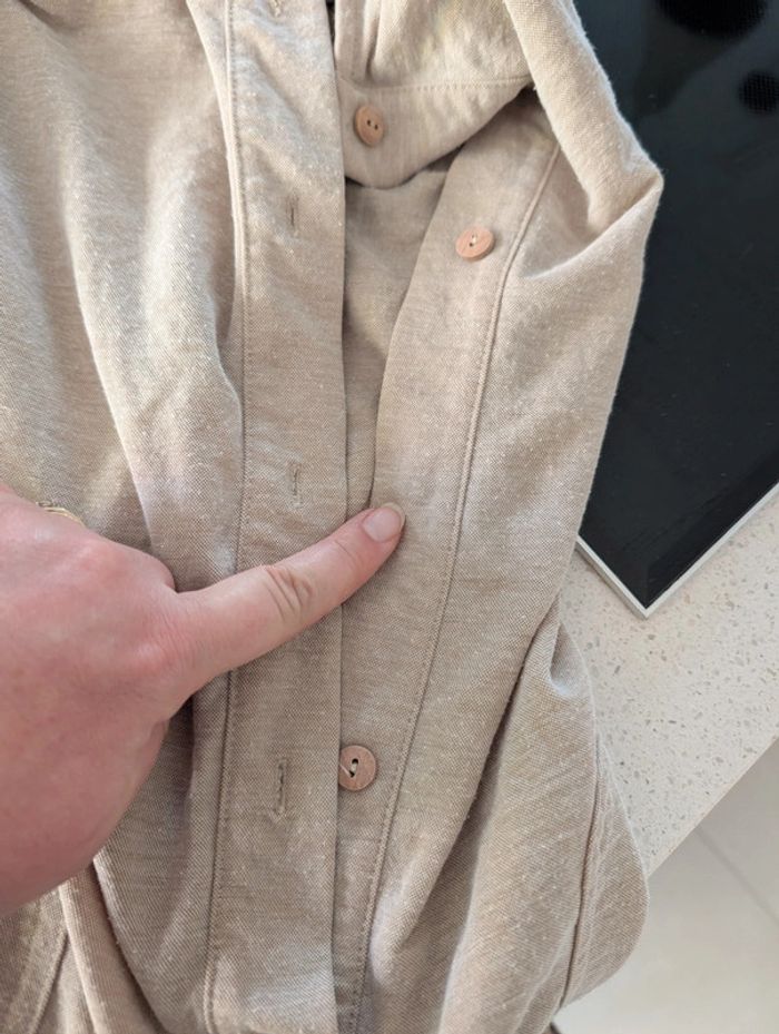 Combinaison écrue Zara - photo numéro 6